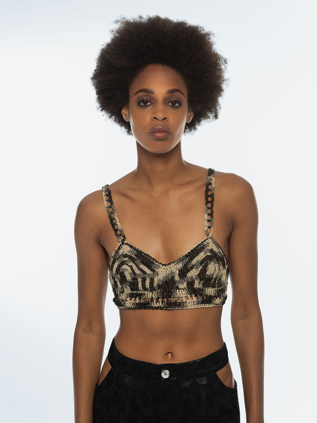 Tank Chain Bra • Handmade Crochet